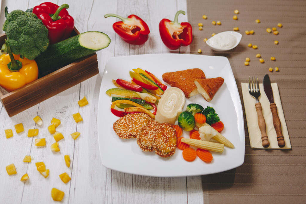 vegetarijanski krožnik